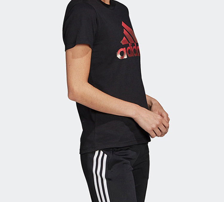 (WMNS) adidas Mhg Bosfoil T Training Sports Short-sleeve Tee Black FJ5010