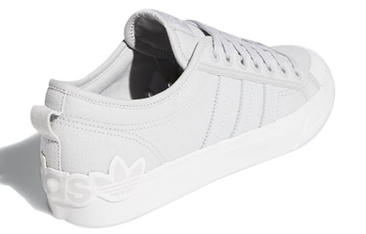adidas Nizza 'Oversize Heel Logo - Light Solid Grey' EF5714
