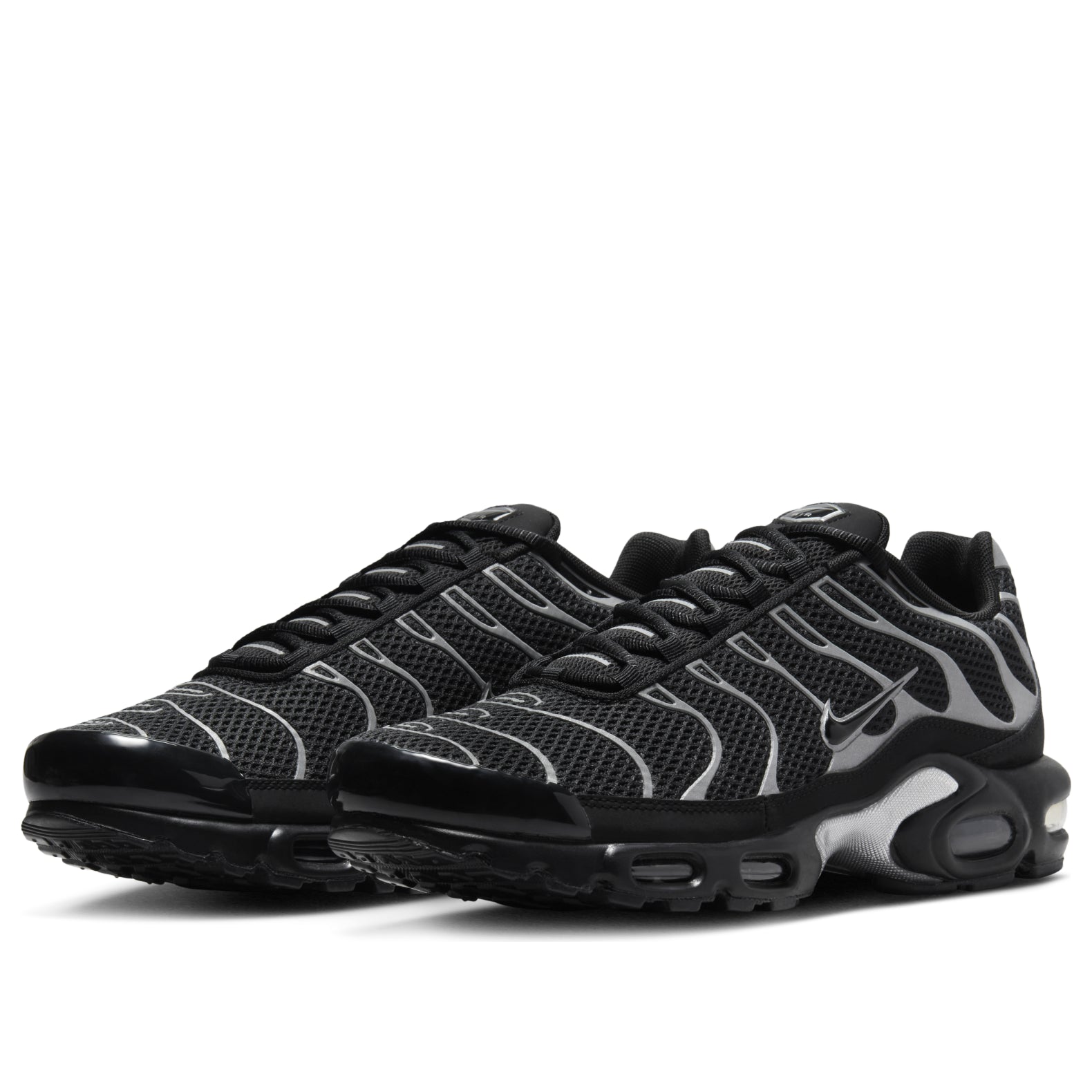 Nike Air Max Plus Premium 'Black Reflective Silver' HQ3029-001