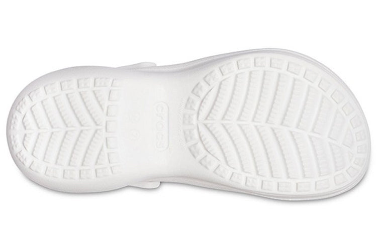 (WMNS) Crocs Retro Chain White Gold Sandals 'White Gold' 206662-19B