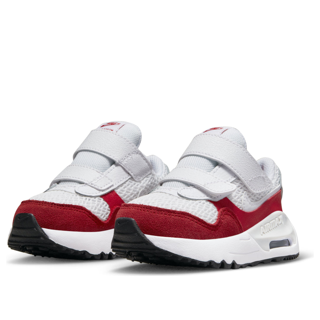 (TD) Nike Air Max SYSTM 'White University Red' DQ0286-108