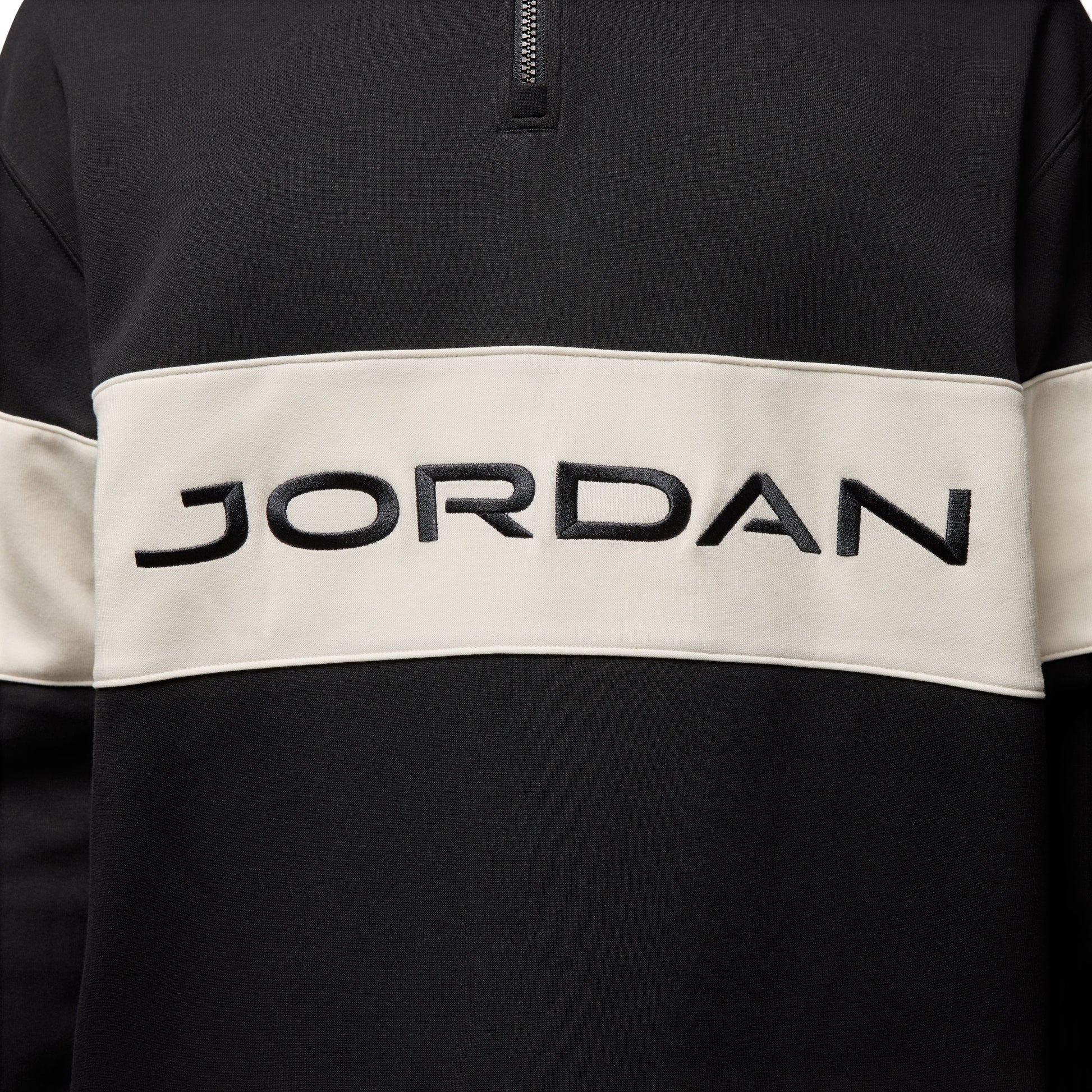 Air Jordan Sport Dri-FIT 1/4-Zip Golf Top  'Black Sail Dark Shadow' HF9919-010