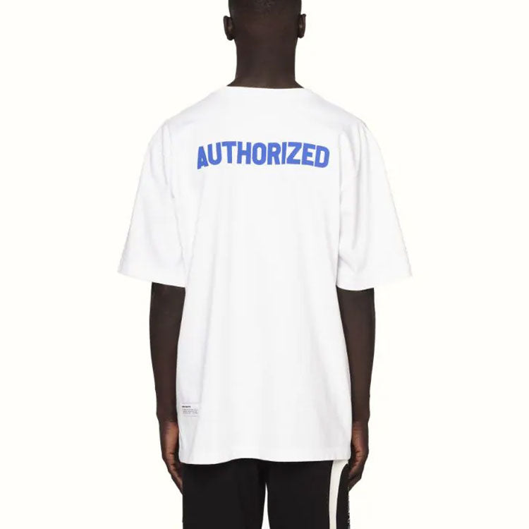 HERON PRESTON SS21 Heron Af T-shirt 'White' HMAA020R21JER0020145