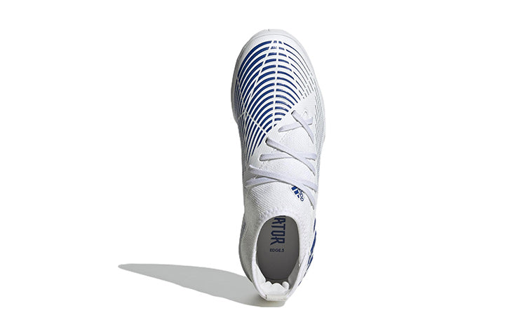 (GS) adidas Predator Edge.3 IN 'White Hi-Res Blue' GX2647