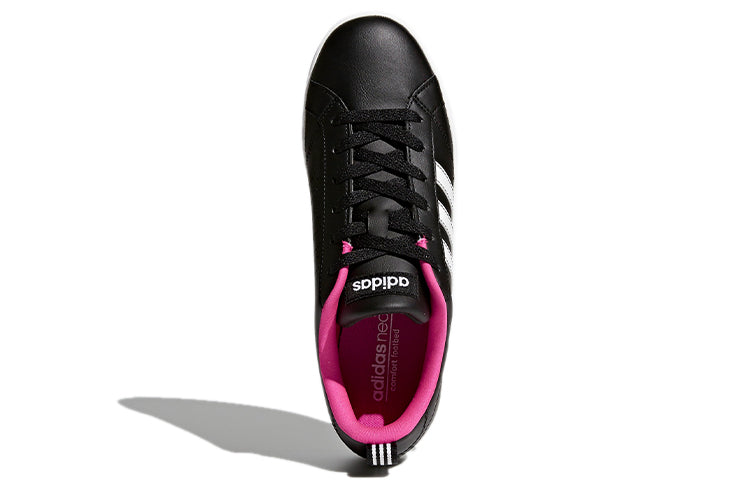 (WMNS) adidas Vs Advantage 'Black Pink White' BB9623