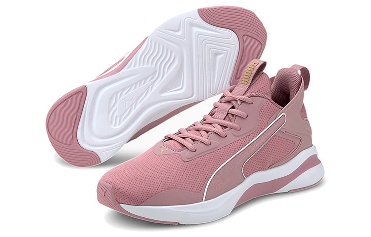 (WMNS) PUMA Softride Rift Tech Low Top Running Shoes Pink/White 193748-05