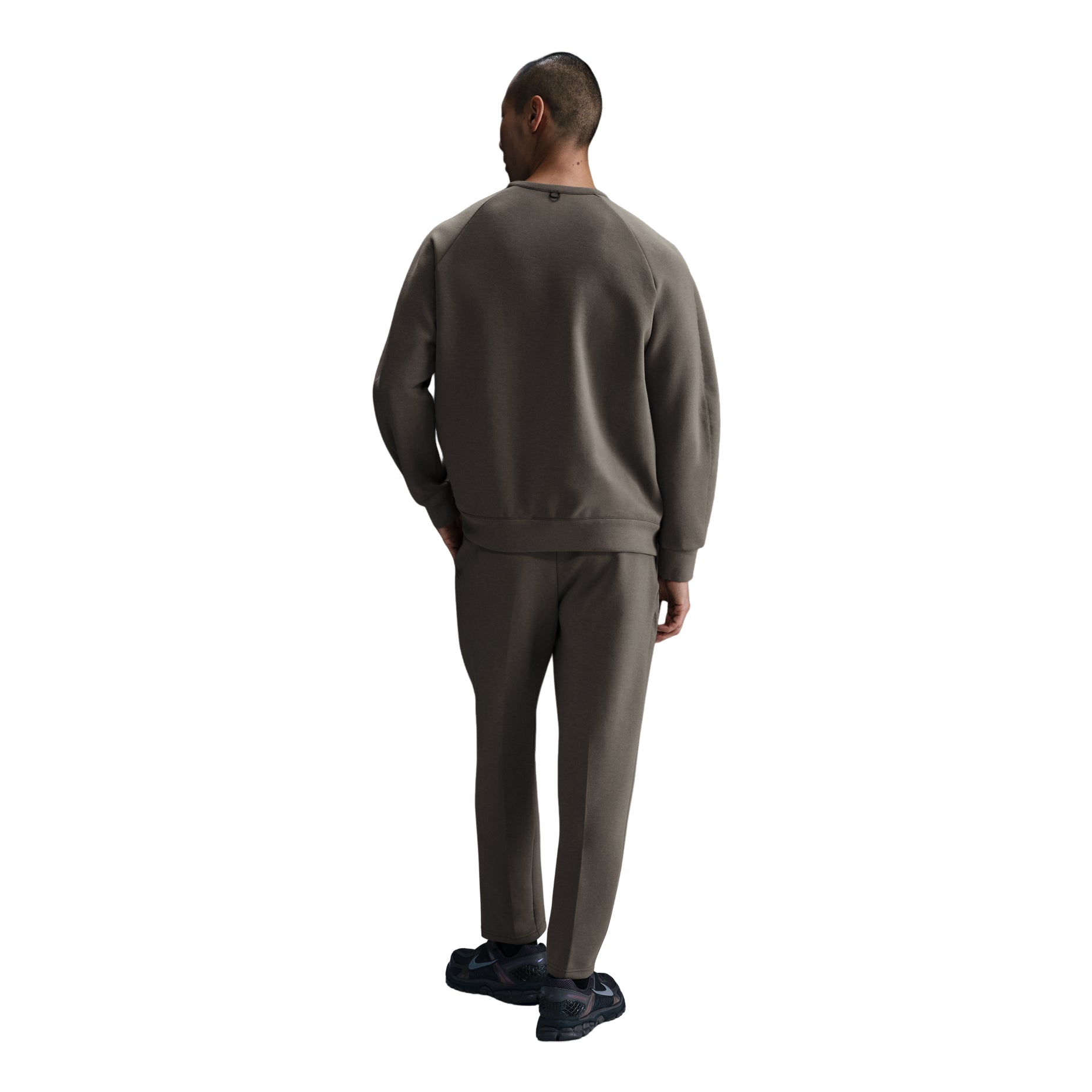 Nike 24.7 Impossiblysoft Dri-FIT Crew Asia Sizing 'Cave Stone' HQ6965-289