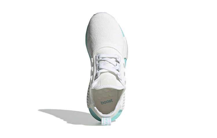 (WMNS) adidas NMD_R1 'White Clear Aqua' EF4273
