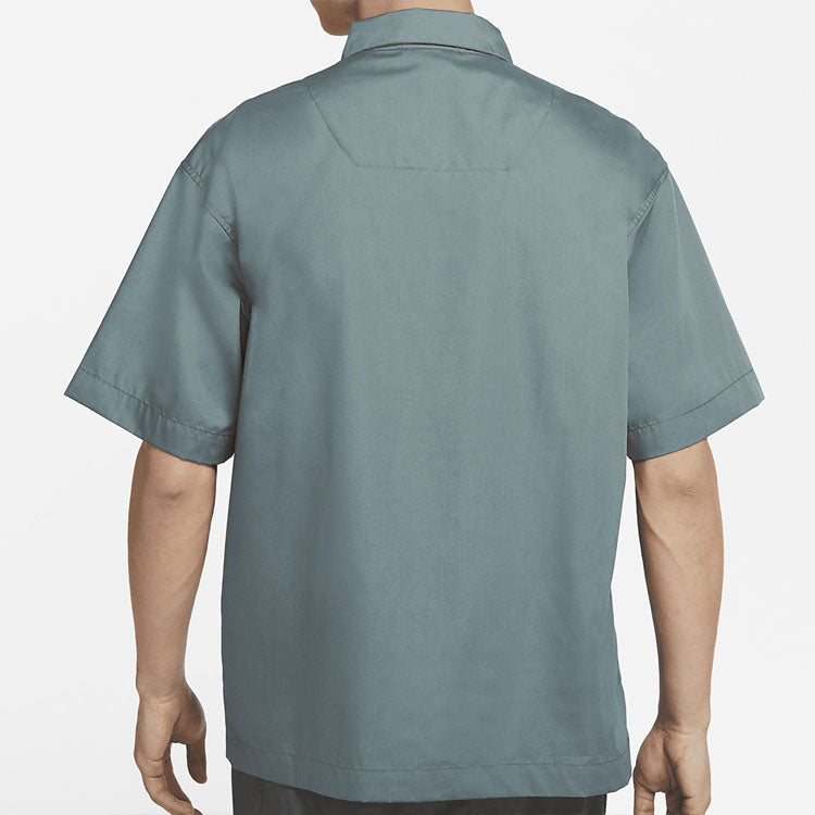 Nike Thin and light Loose Sports Short Sleeve Shirt Green DM8686-387