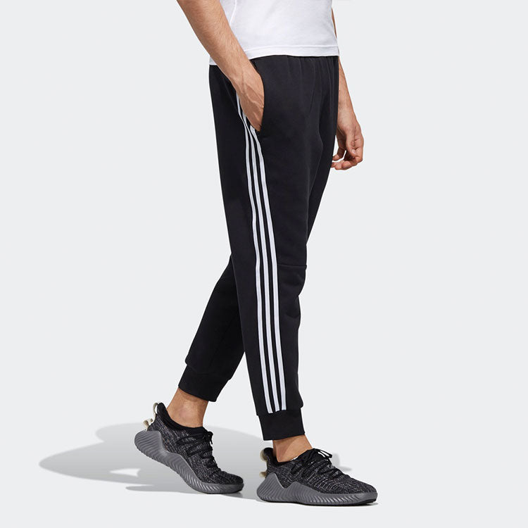 adidas Ai Pt Kn Lw logo Printing Knit Conical Sports Pants Black EH3819