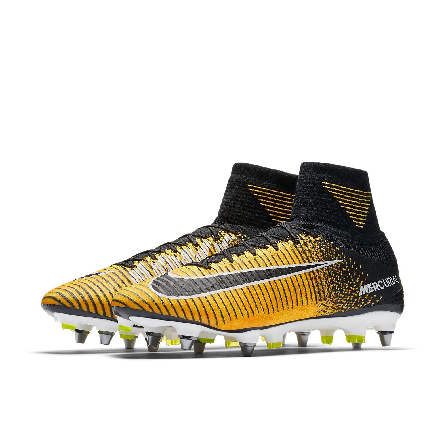 Nike Mercurial Superfly 5 DF SG Pro 'Black Yellow' 831956-801