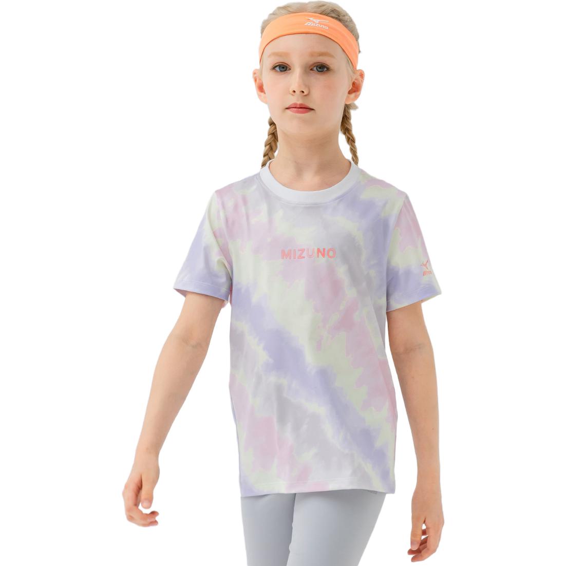 (GS) Mizuno Casual T-shirt 'Pink' T1247