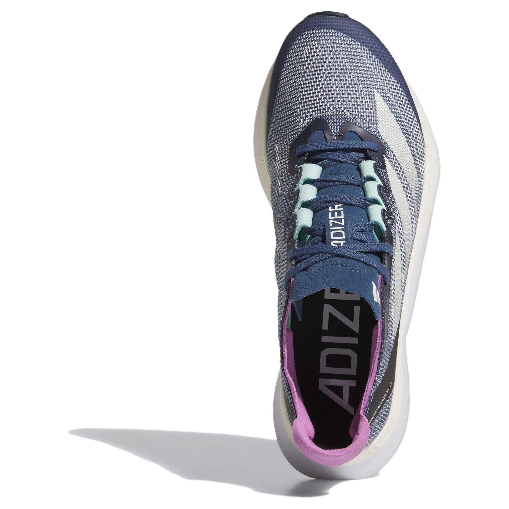 (WMNS) adidas Adizero Boston 12 'Preloved Ink Zero Metalic Aurora Ink' IF9219