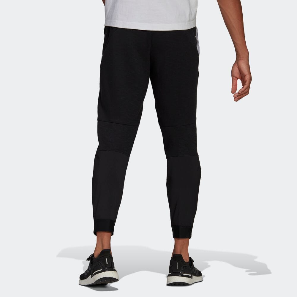 Men's adidas Logo Printing Casual Bundle Feet Sports Pants/Trousers/Joggers Japanese Version Black HG5862
