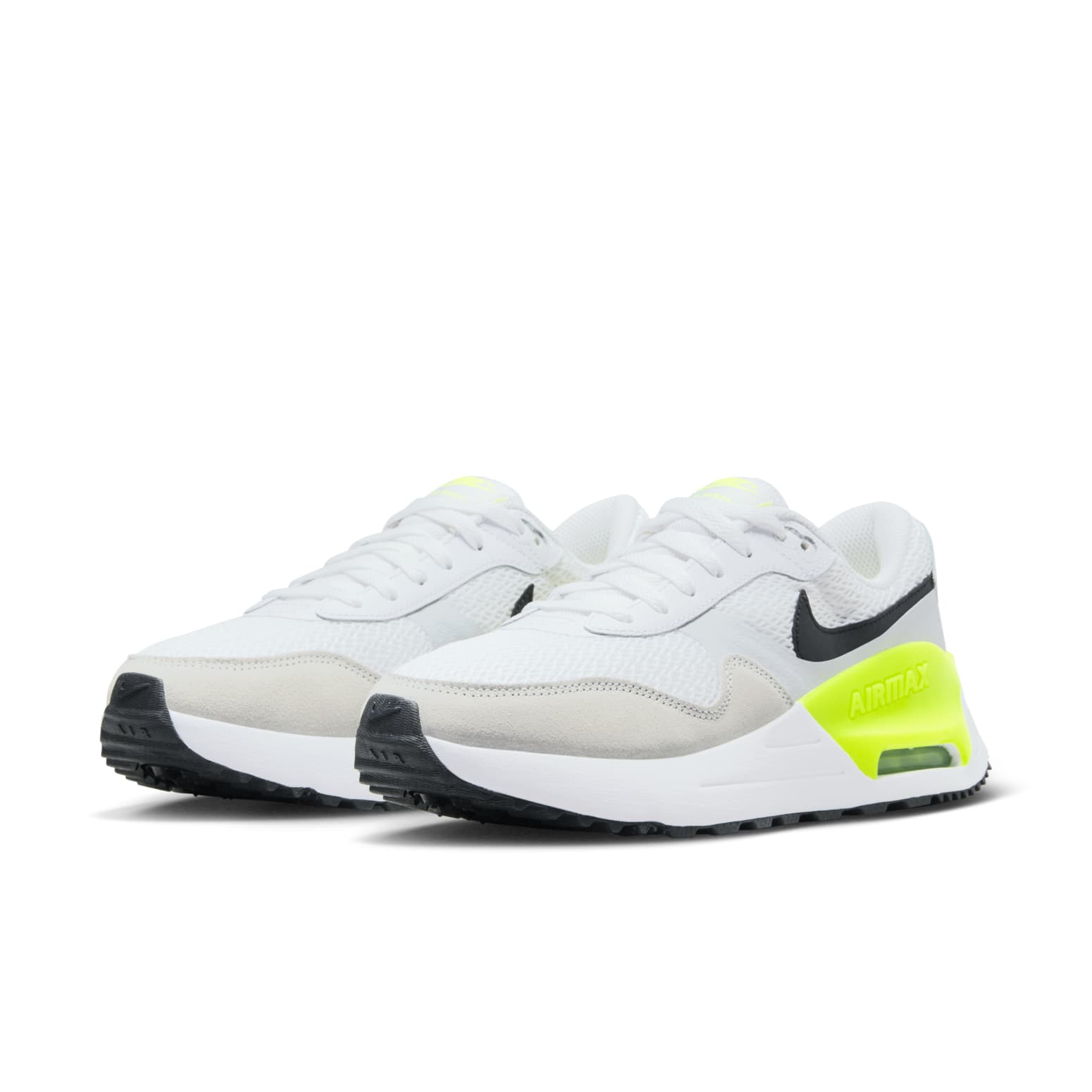 (WMNS) Nike Air Max SYSTM 'White Black Volt' DM9538-104