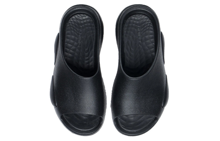 Li-Ning Counterflow Shock Absorption Sports Slippers Unisex 'Black' AGAS028-3