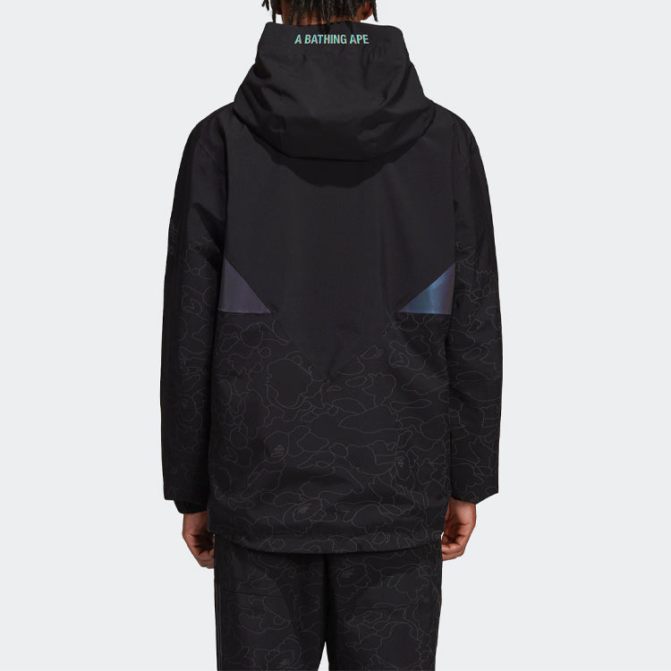 adidas x A Bathing Ape Snow Jacket 'Black' DU0202