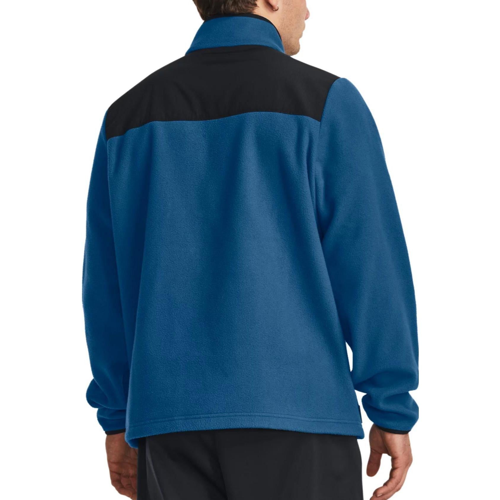 Under Armour Microfleece Maxx Full Zip Jacket 'Blue' 1379916-426