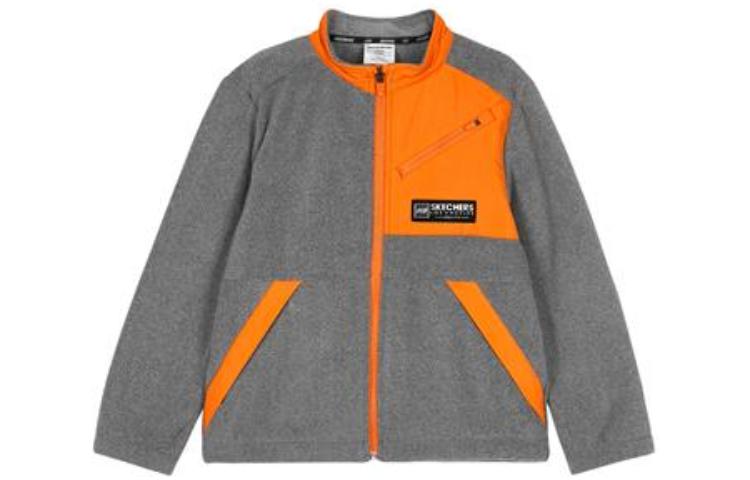 (GS) Skechers Woven Hooded Knitted Hooded Suit 'Multi-Color' P421B008