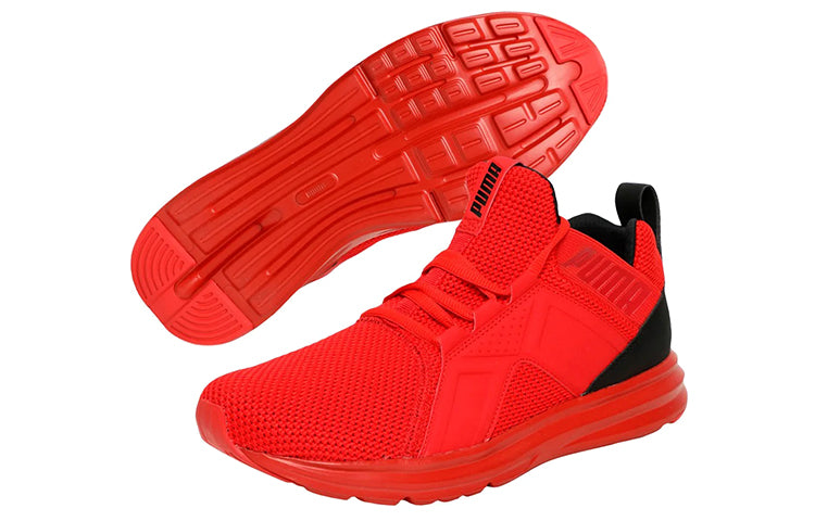 PUMA Enzo Weave Low-top Running Shoes Red/Black 191487-06