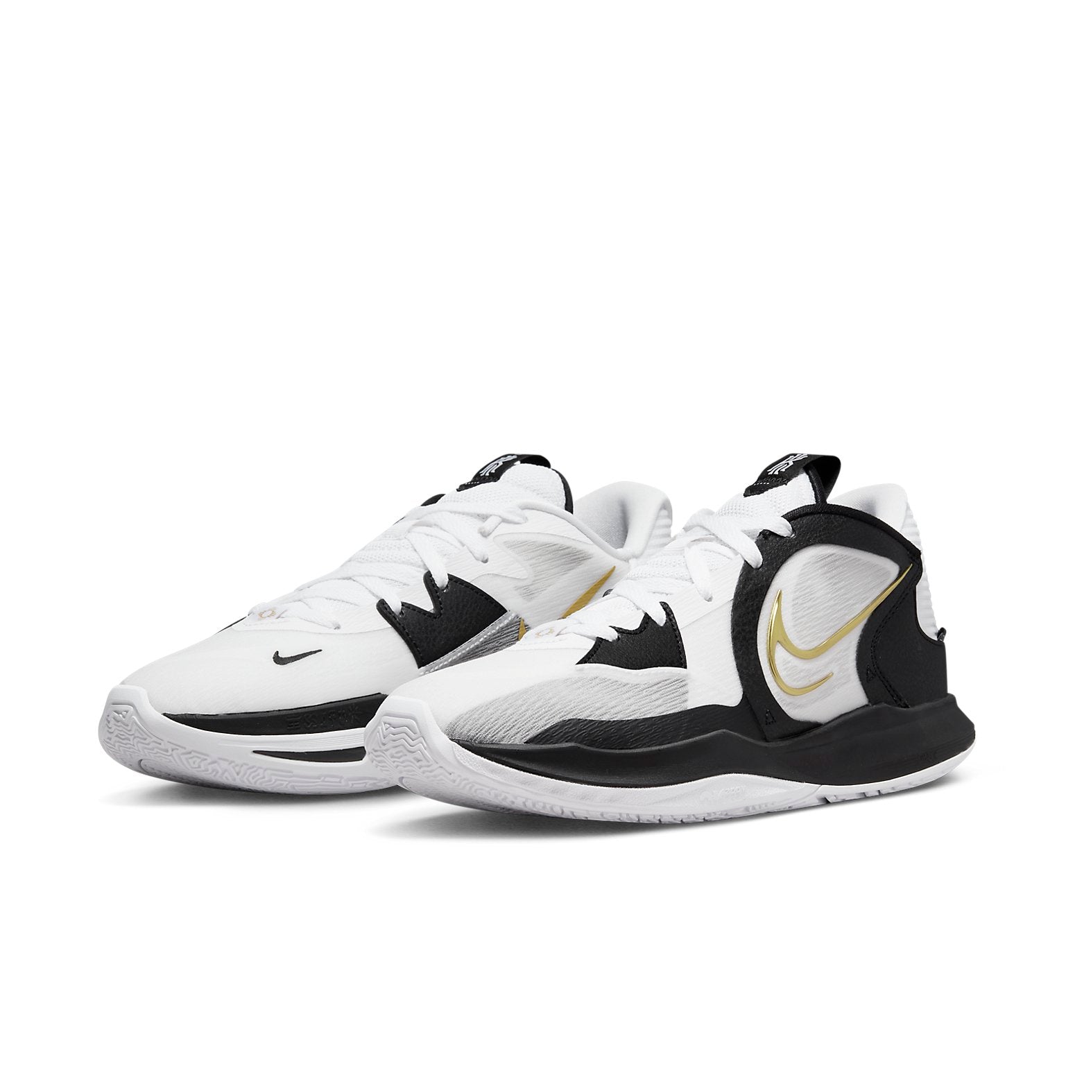 Nike Kyrie Low 5 'White Black Metallic Gold' DJ6012-101