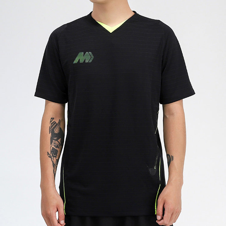 Men's Nike AS logo Training Short Sleeve Black T-Shirt CK5604-010