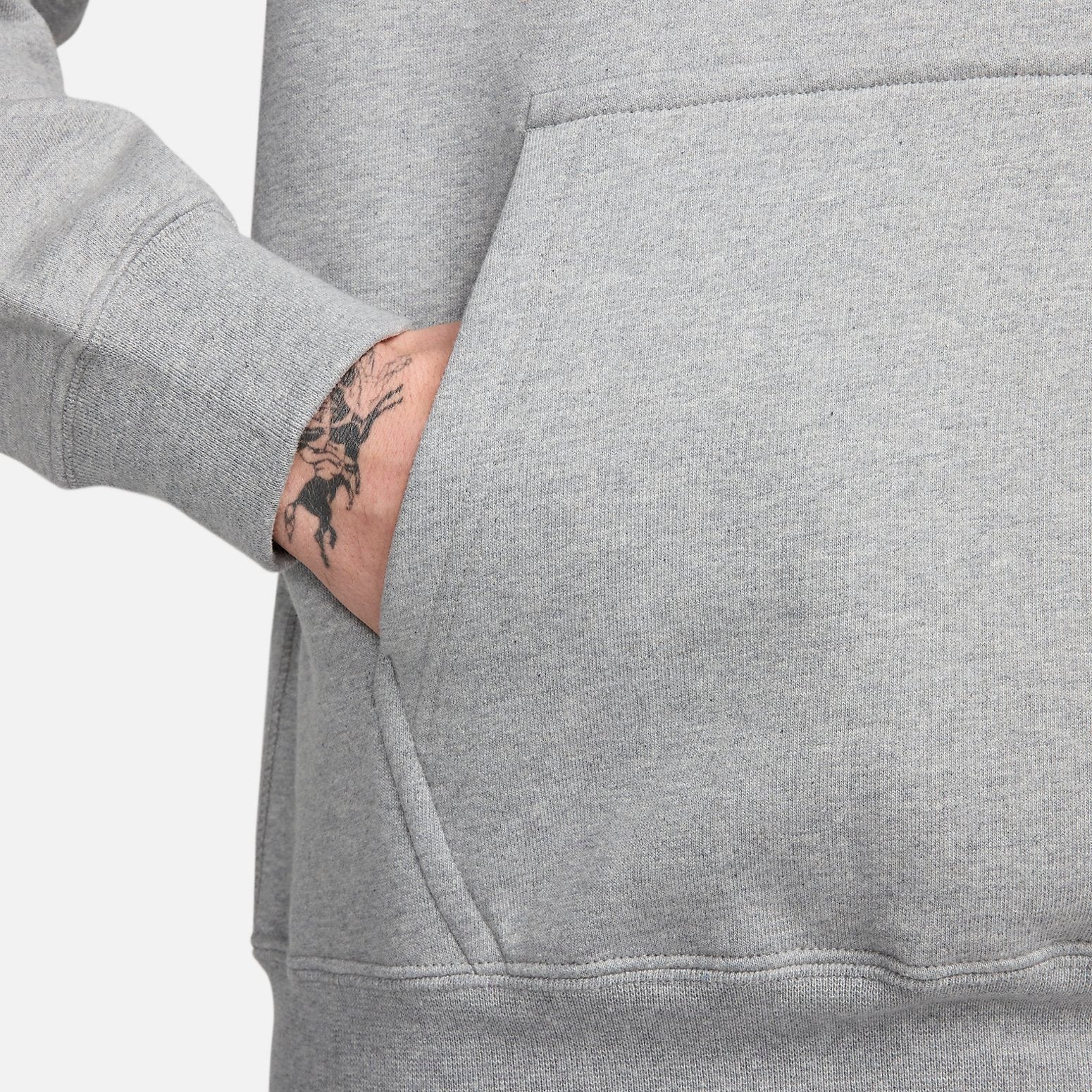 Nike SB Fleece Pullover Skate Hoodie 'Dark Grey Heather' FN2556-063