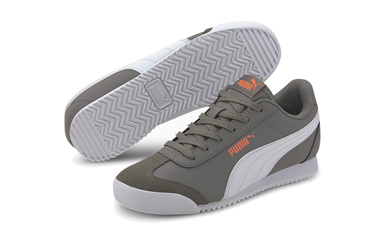 (GS) PUMA Turino Low Top Running Shoes Grey/White 372895-04
