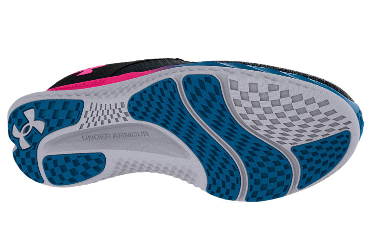 (WMNS) Under Armour Charged Breeze 'Black Electro Pink' 3025130-002