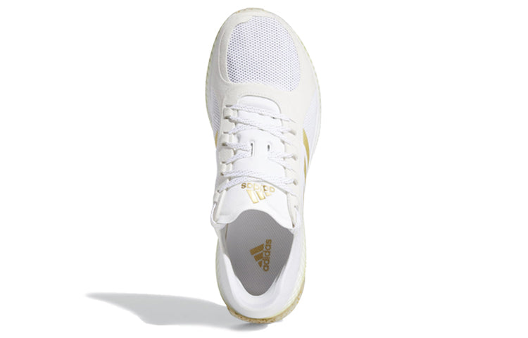 (WMNS) adidas Focus Breathein White/Gold FV7150