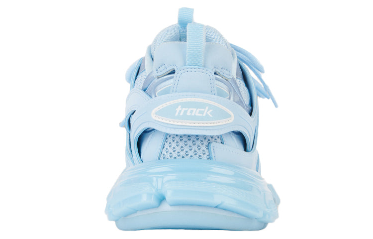 (WMNS) Balenciaga Track Clear Sole Daddy Shoes Blue 647741W3BM24200