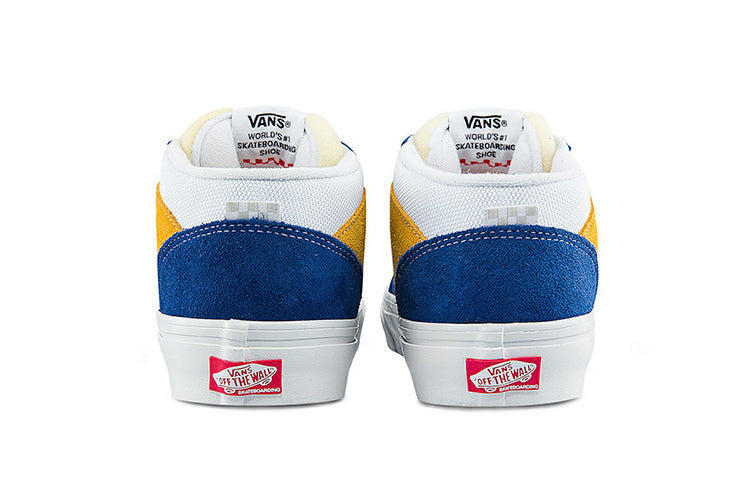 Vans Skate Half 'Blue White Yellow' VN0A4BXGBYL
