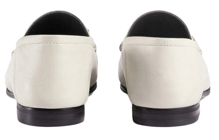 (WMNS) Gucci Cowhide Thick Sole Shoe White 414998-DLC00-9022