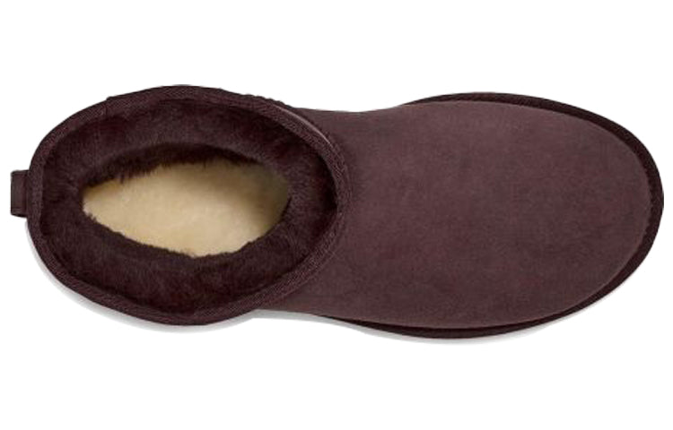 UGG Classic Mini Low Top Snow Boots Coffee 1002072-STT
