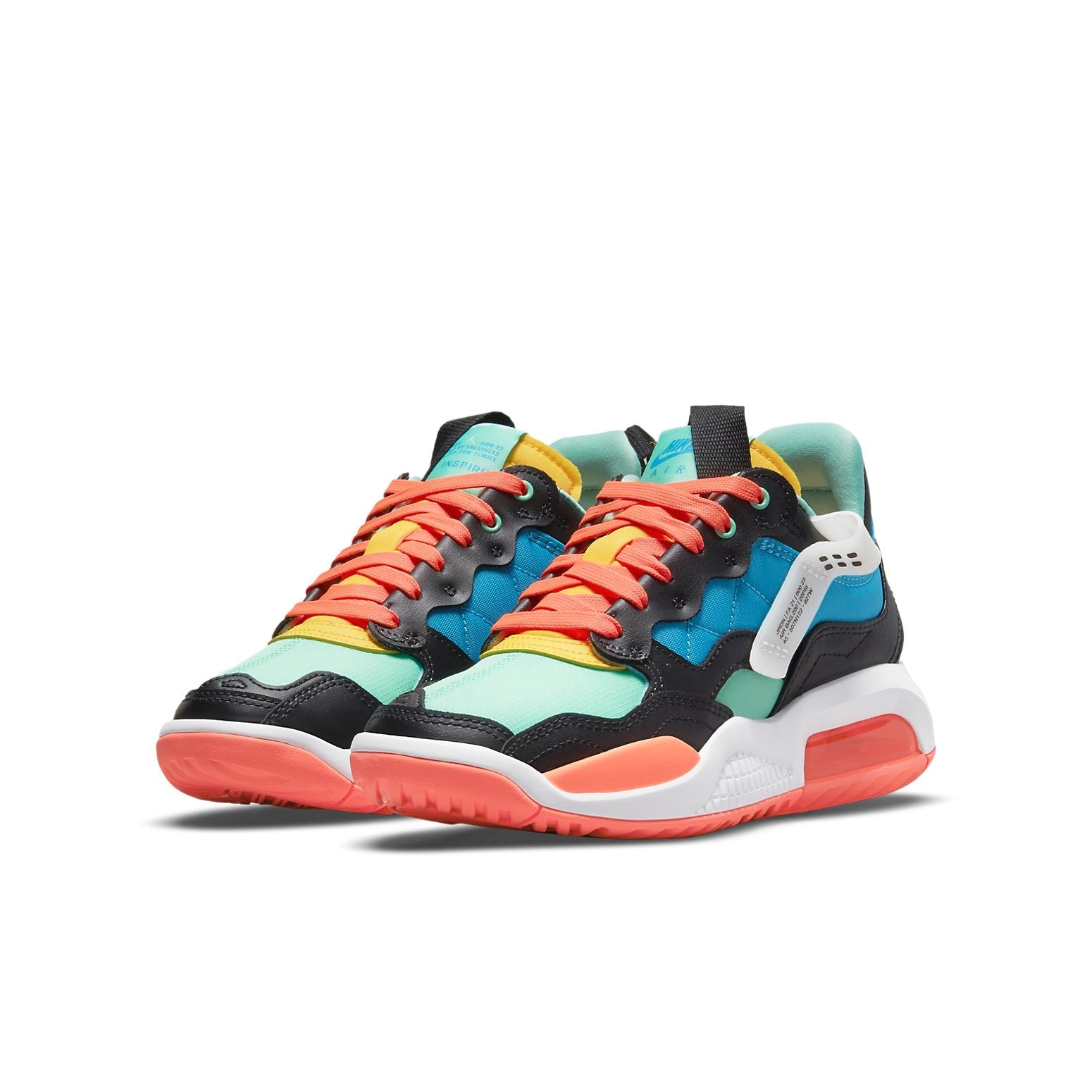 (GS) Air Jordan MA2 'Black Light Blue Fury' CW6594-043