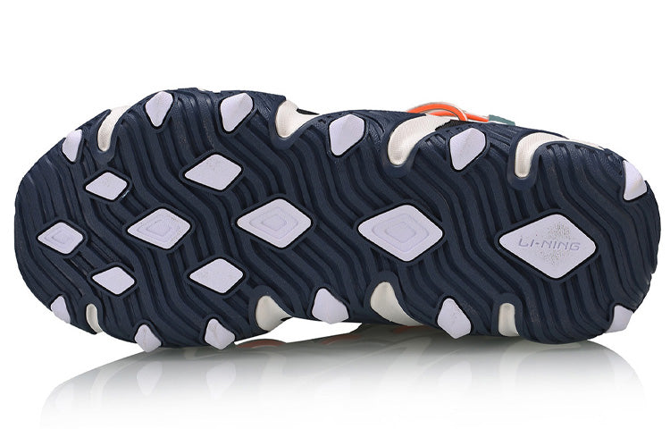 (WMNS) Li-Ning X-Claw 'Brown Green Orange' AGLQ014-4