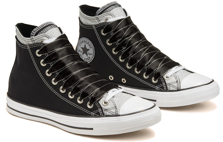 Converse Double Upper Chuck Taylor All Star 'Black Silver' 167467C