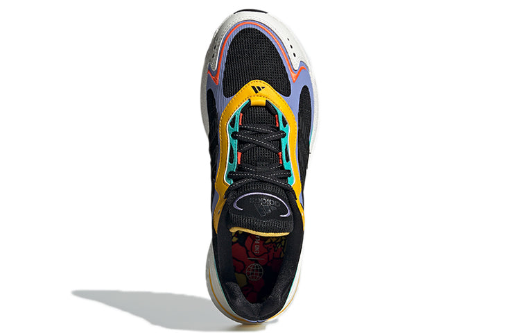 (WMNS) adidas SN1997 Cozy Wear-resistant Black Purple Yellow GW2735