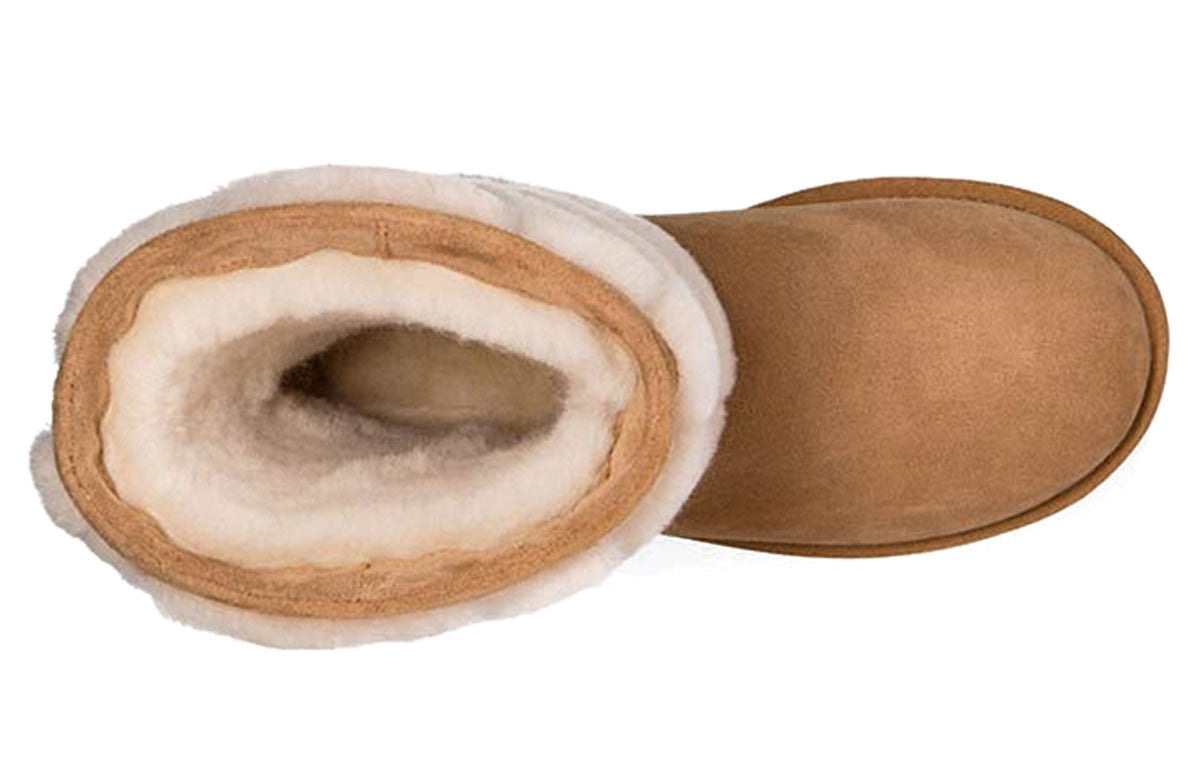(WMNS) UGG W Tania Snow Boots Brown 1012391-CHE