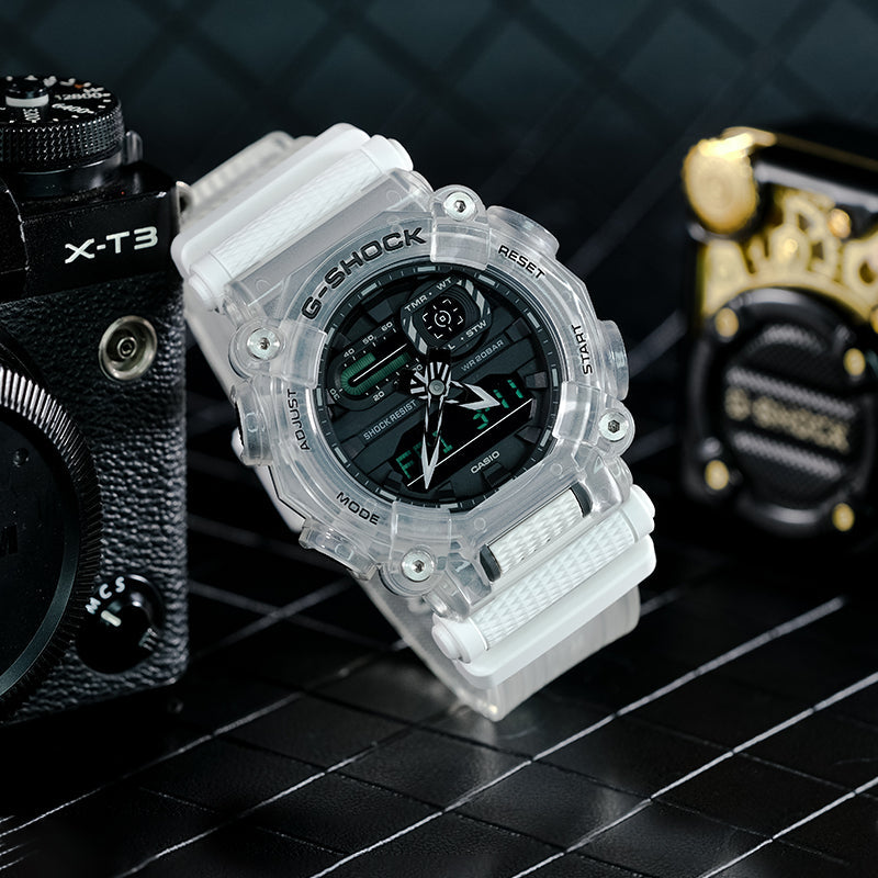 CASIO G-Shock Analog-Digital 'White' GA-900SKL-7APR