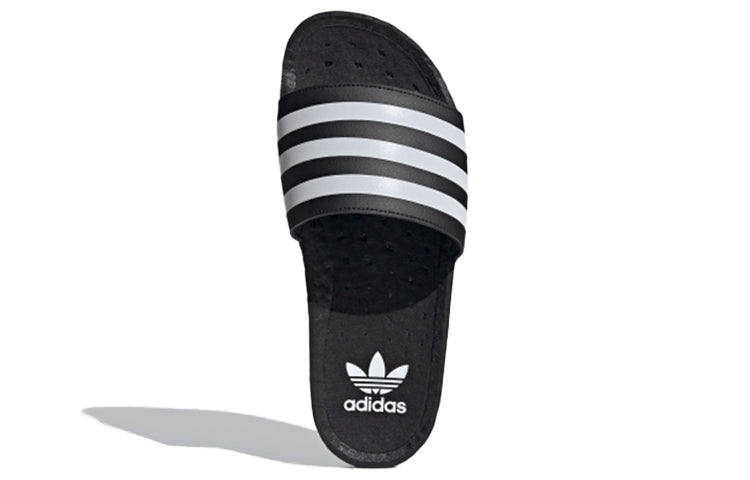adidas Adilette Boost Slides 'Core Black White' FU9884