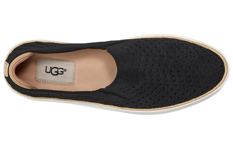 (WMNS) UGG Sammy Chevron Sneaker 'Black' 1102560-BLK
