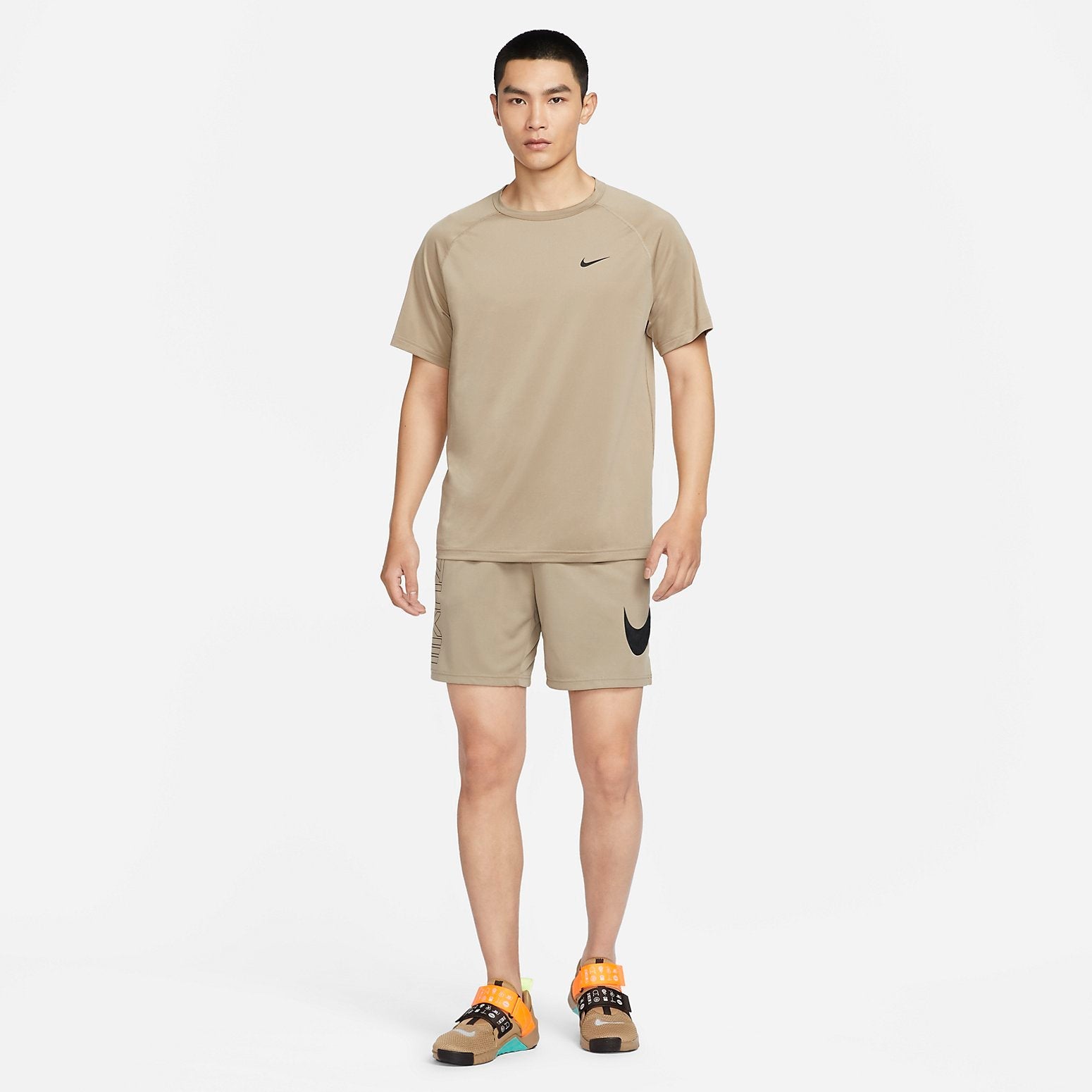 Nike Nk Df Ready T-shirt 'Brown' DV9816-247