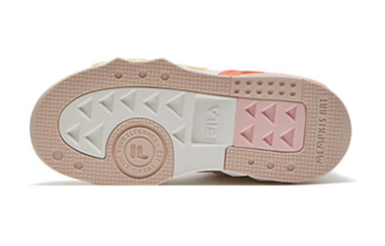 (GS) FILA Memphis Board Shoes 'White Pink' K15G341306FGC