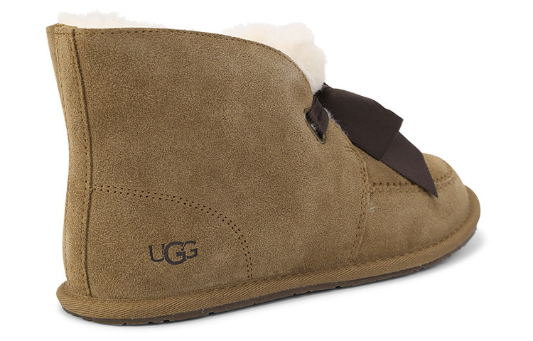 (WMNS) UGG Kallen Lace Lacing Brown 1119934-CHE