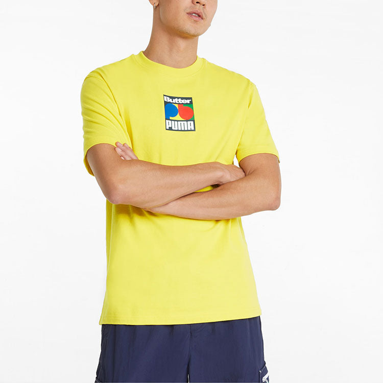 PUMA X Butter Goods Graphic T-Shirt 'Yellow' 534058-85