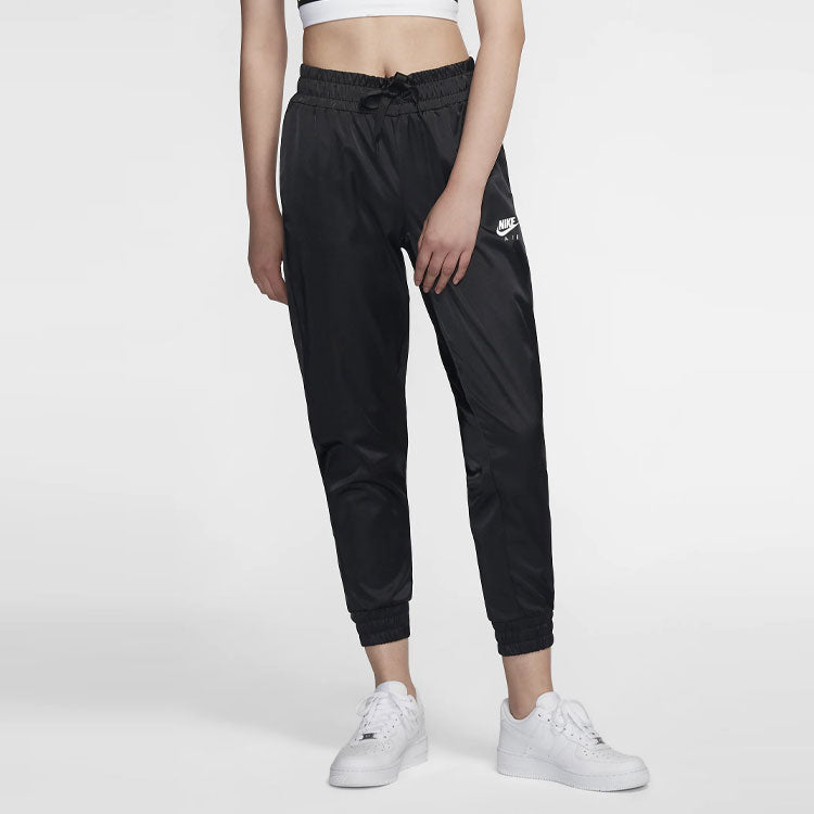 (WMNS) NIKE Air SATIN Track Pants 'Black' BV4782-010