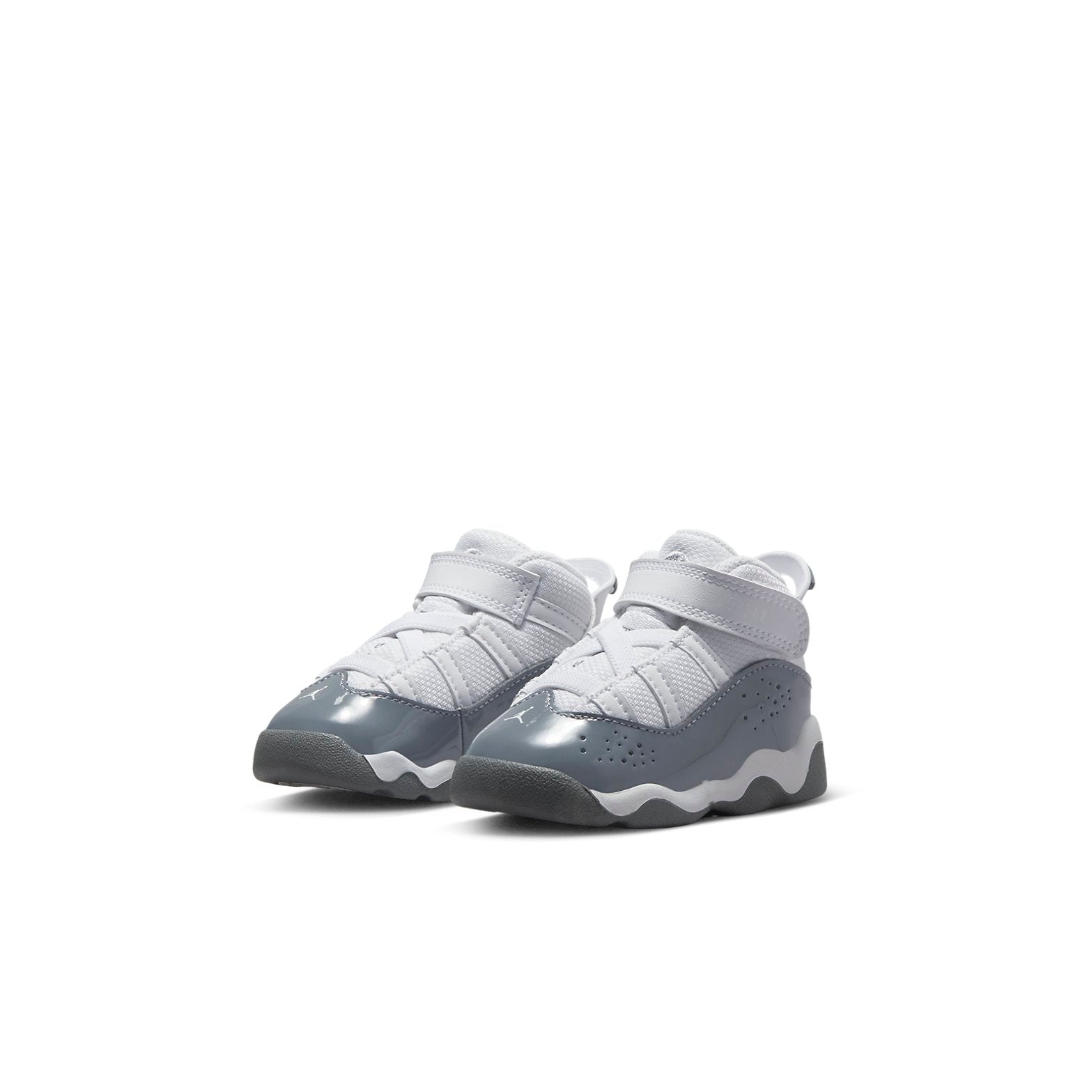 (TD) Air Jordan 6 Rings 'White Cool Grey' 323420-121