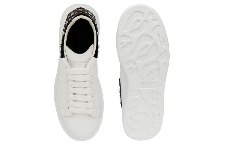 Alexander McQueen Oversized Studded Leather Sneakers 'White' 485246WHGP59061