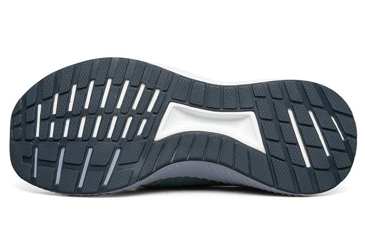 (WMNS) Skechers Go Run Steady 'Grey Blue' 128040-BLAQ